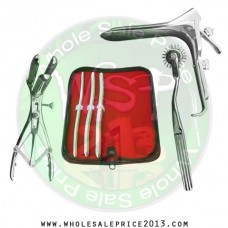  Hegar uterine dilator 3 pieces set, 7-8, 9-10, 11-12,  wartenberg pinwheel,mathieu speculum, grave large